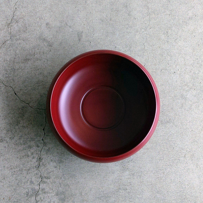赤木明登「能登鉢5寸」赤 - SHOP（オンラインショップ） | アップル